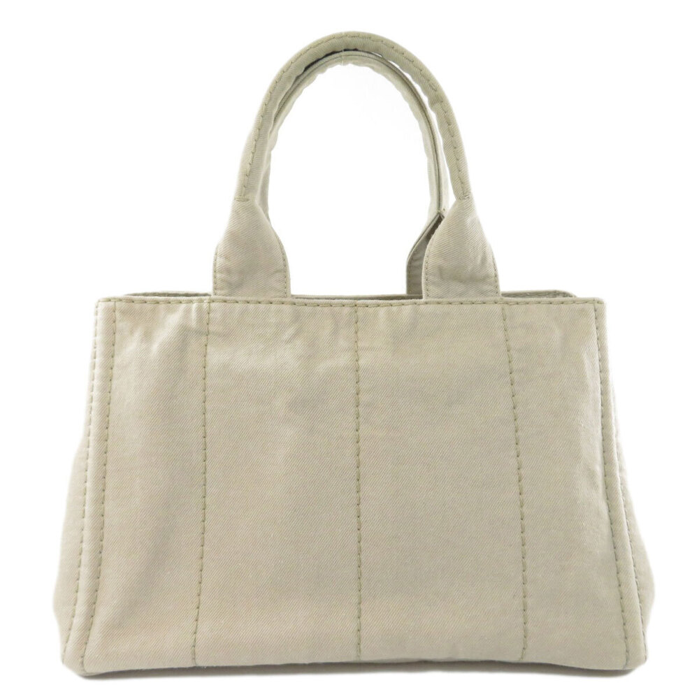 Prada Hand Canapa Tote Bag 2way Canvas